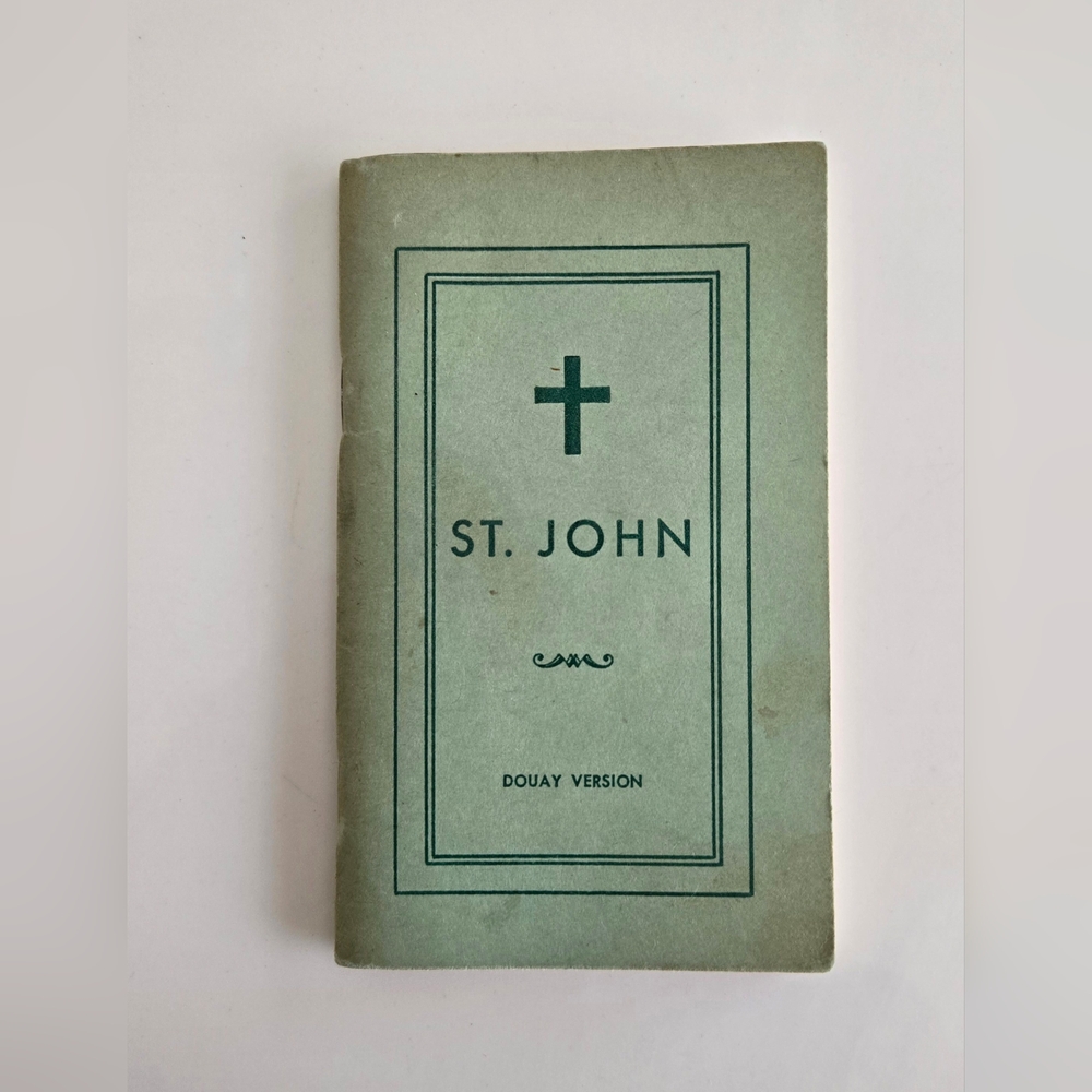 ✠︎ The Gospel According To John, Douay Version